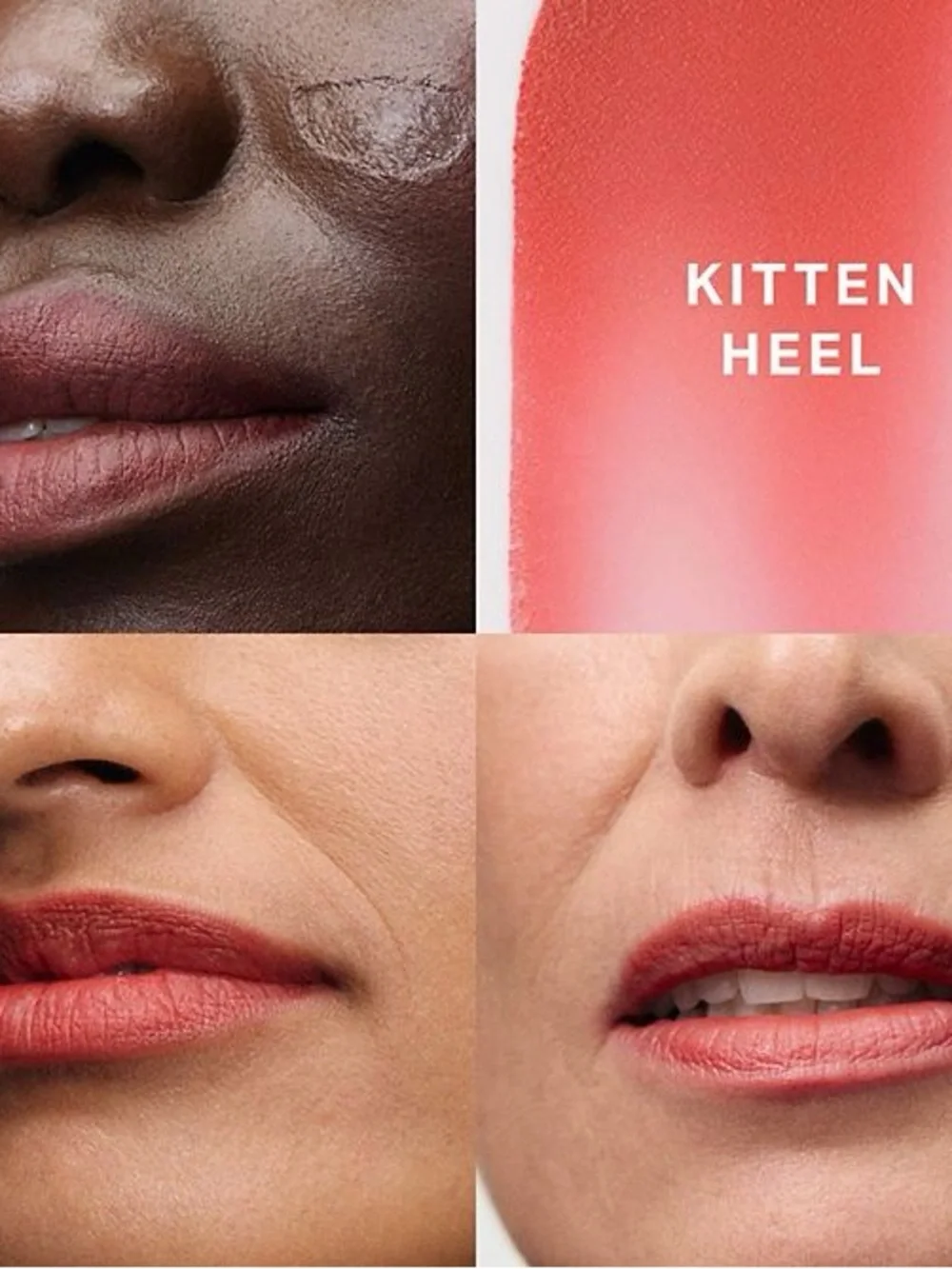 MERIT SIGNATURE LIGHTWEIGHT LIP BLUSH in KITTEN HEEL BRIGHT MATTE RED F/S NIB!